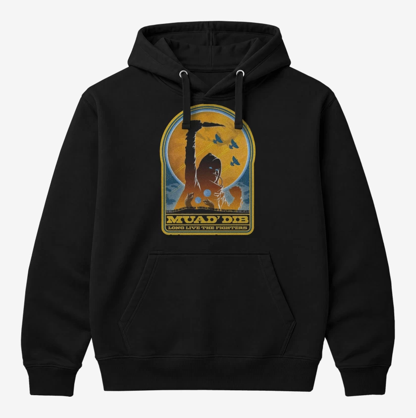 Polerón Canguro Negro de Muad Dib
