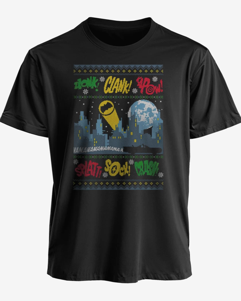 Polera Ciudad Gotica Navidad