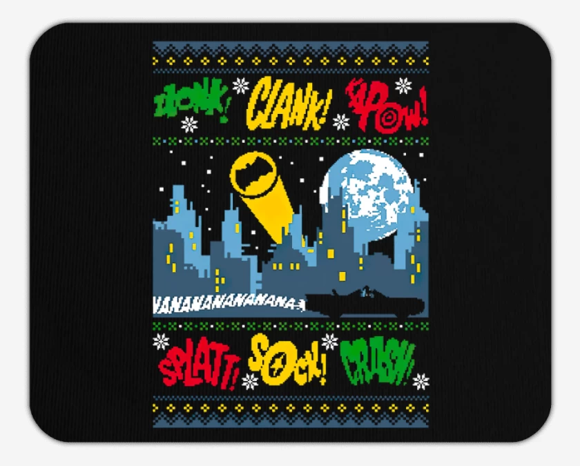 Mousepad Ciudad Gotica Navidad