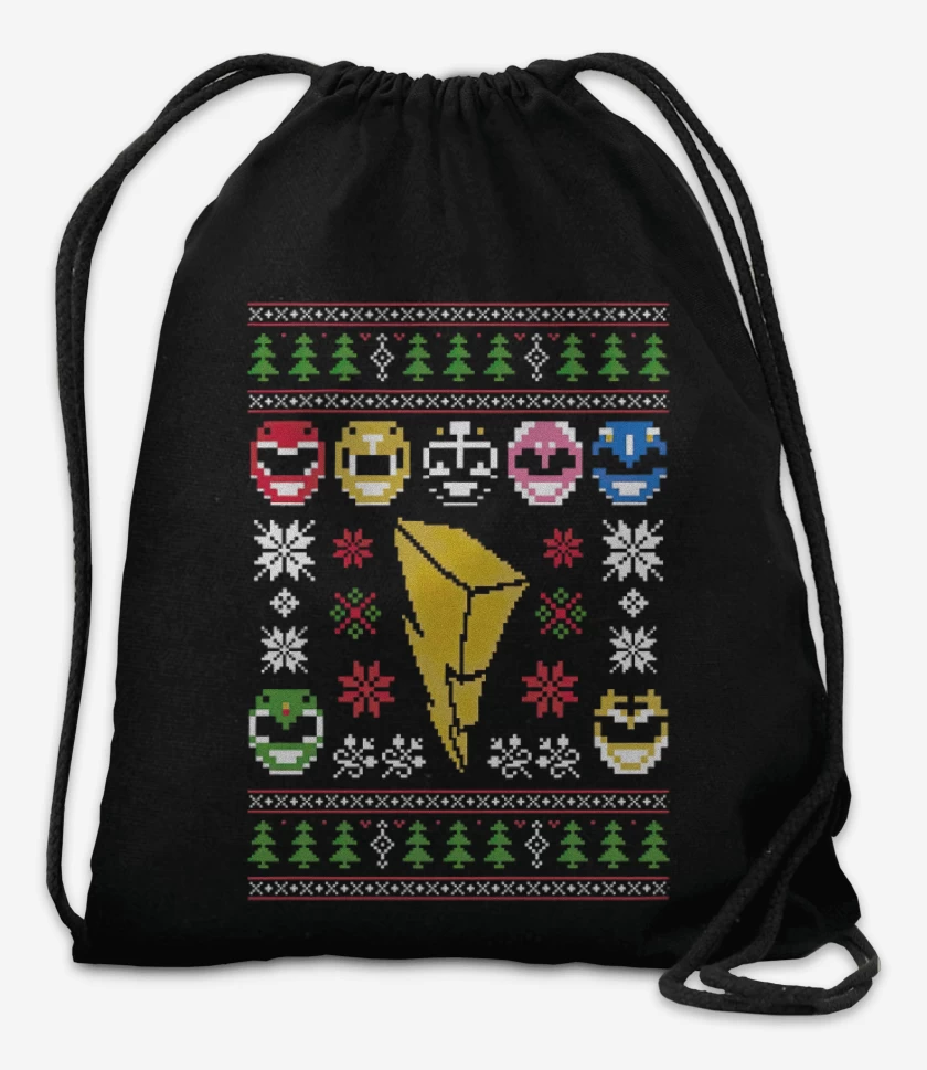 Mochila Negro de Rangers Navidad 