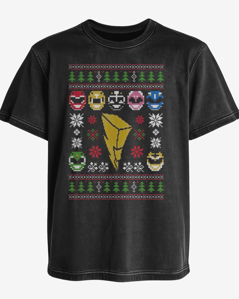 Polera desgastada Rangers Navidad 