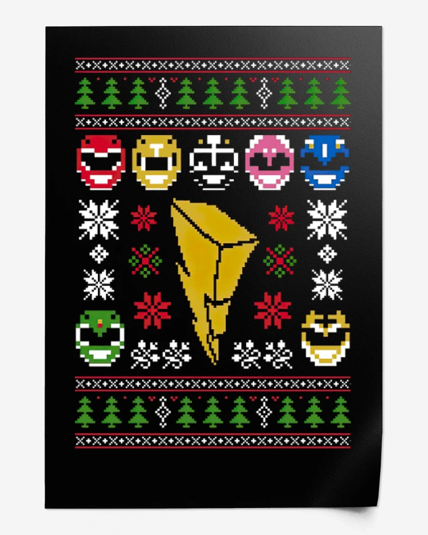 Print Rangers Navidad 