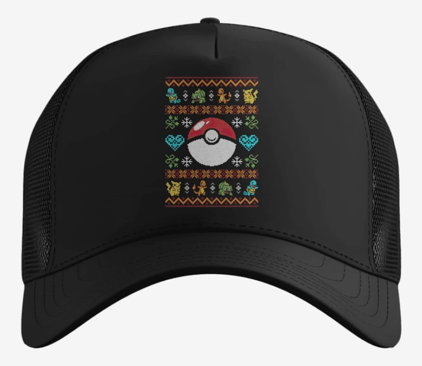 Gorro Pokemon Navidad