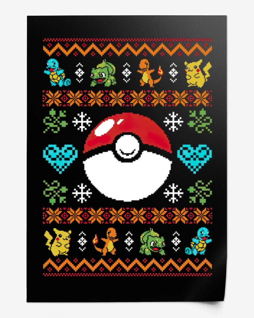 Print Pokemon Navidad