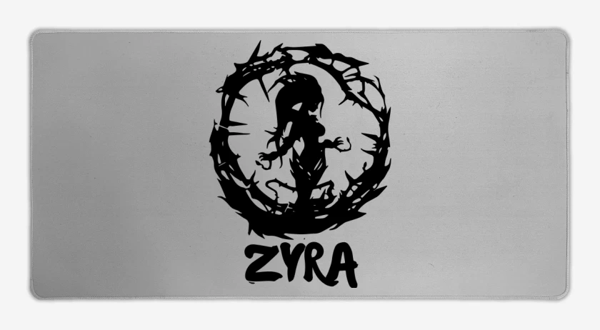 Mouse pad Gamer Gris Melange de Zyra