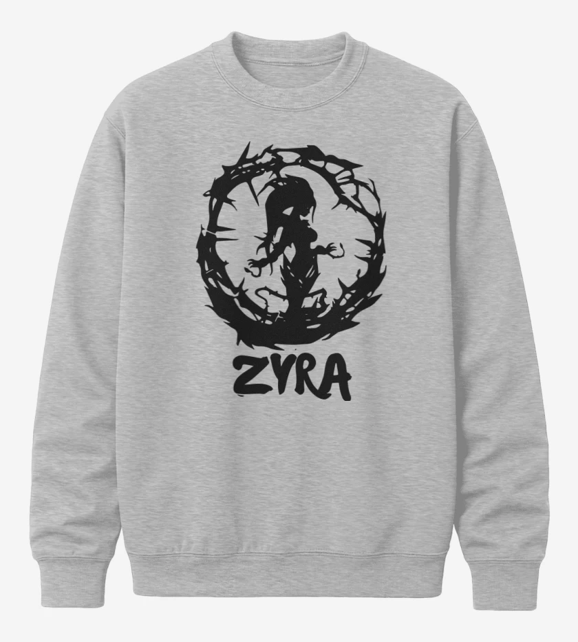 Poleron polo Gris Melange de Zyra