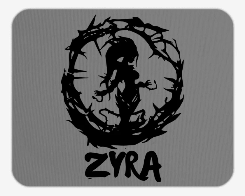 Mousepad Gris Melange de Zyra