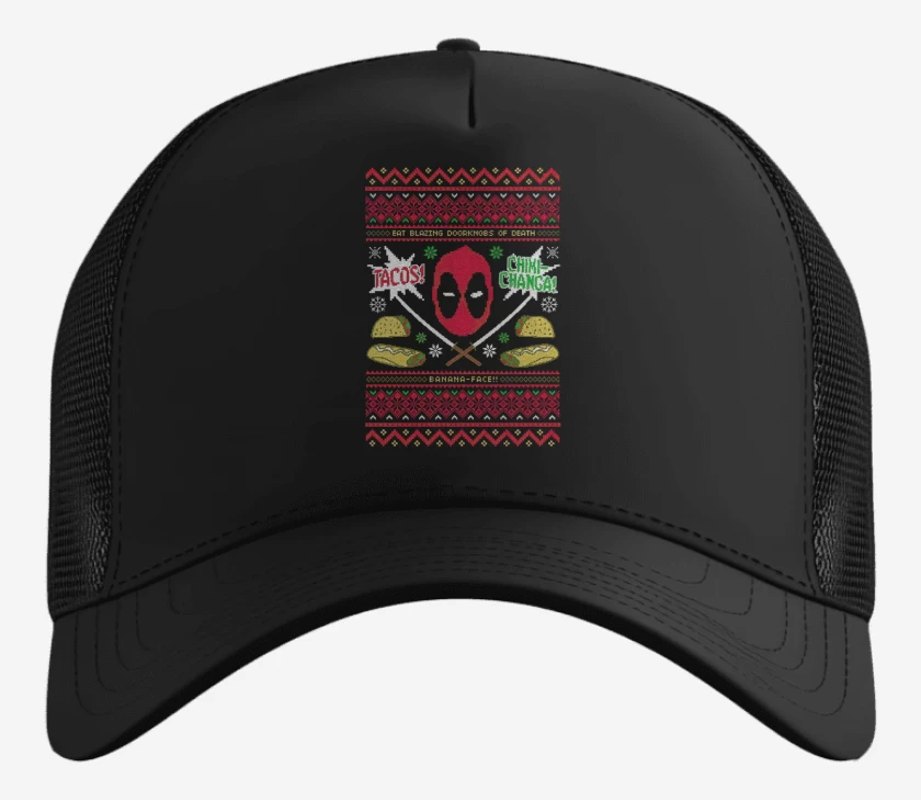 Gorro Dead pool Navidad