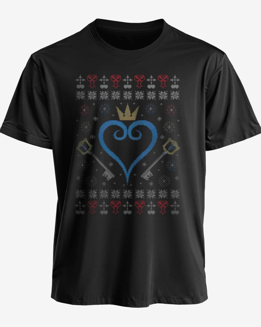 Polera Kingdom Hearts Navidad