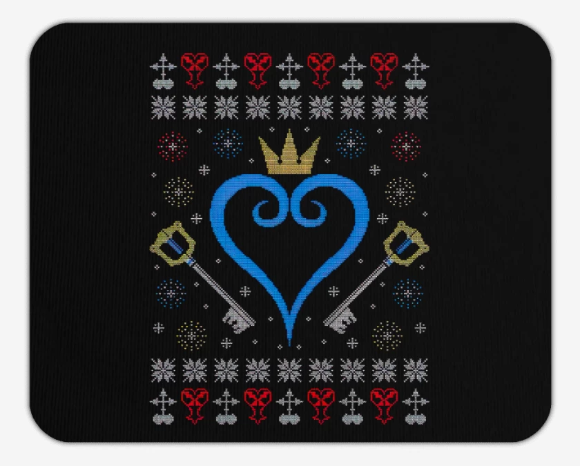 Mousepad Kingdom Hearts Navidad