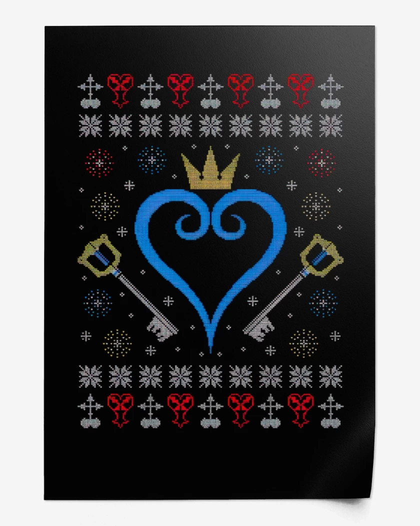 Print Kingdom Hearts Navidad