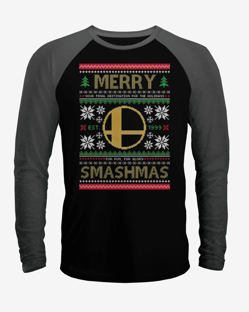 Polera Raglan Navidad Smash
