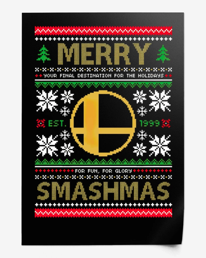 Print Navidad Smash