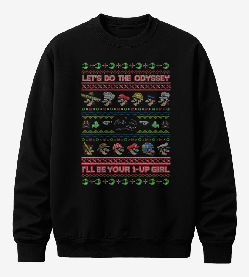 Poleron polo Super Bigote Bross Navidad