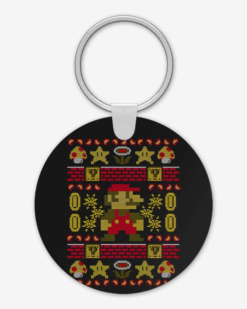 Llavero Super bigote navidad 2