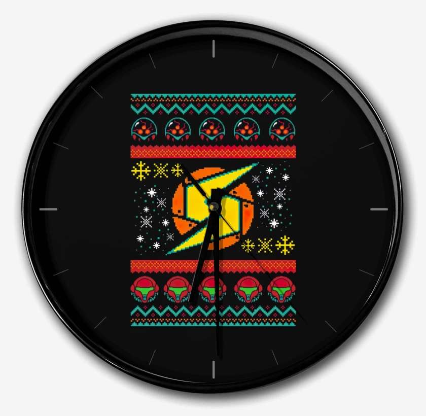 Reloj Metroid navidad