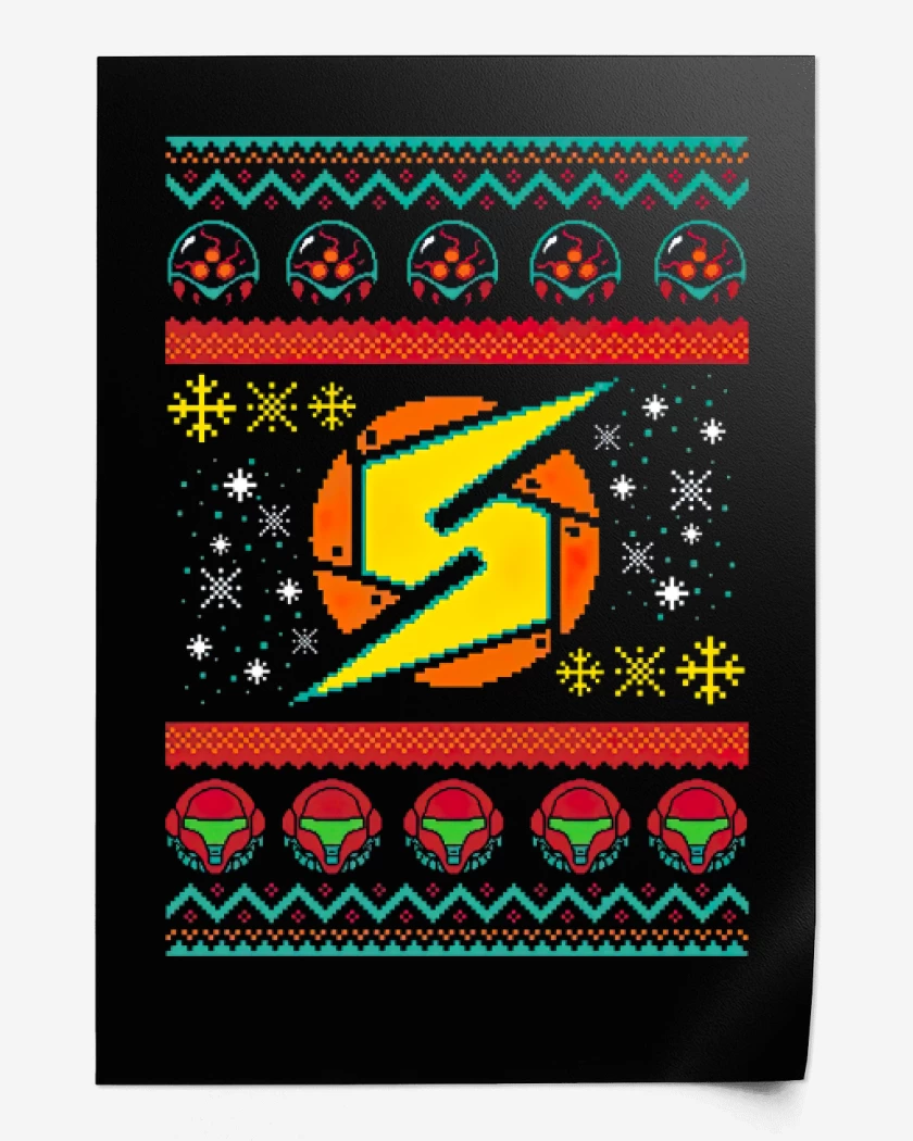 Print Metroid navidad