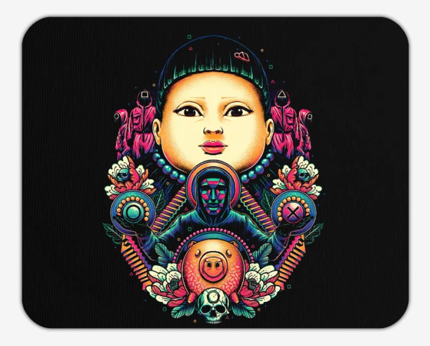 Mousepad El juegazo del calamar