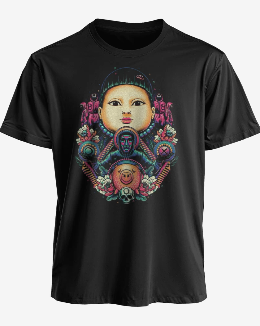 Polera premium El juegazo del calamar