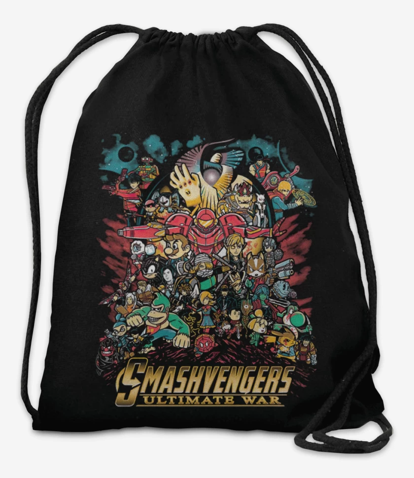 Mochila Negro de Smash Avengers