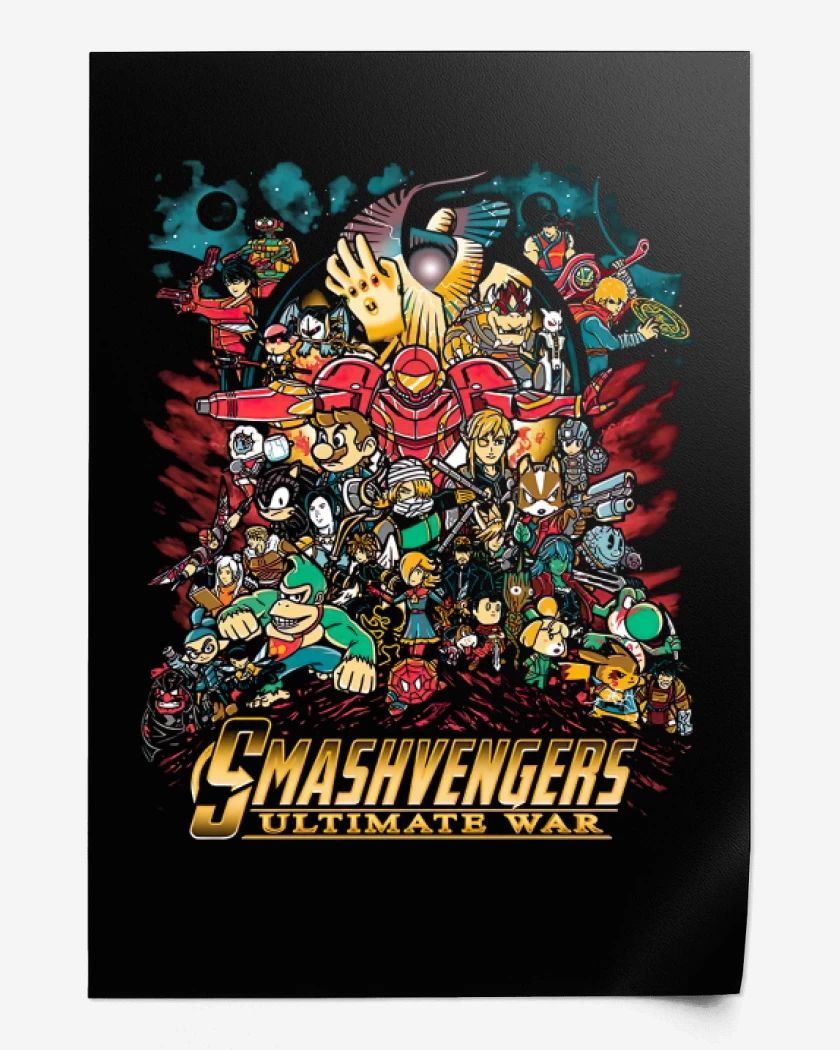 Print Smash Avengers