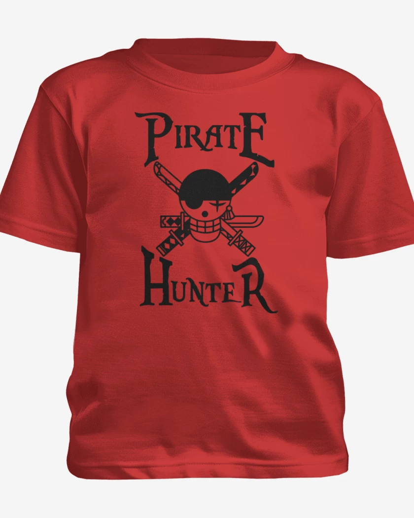 Polera de niño Rojo de Pirate Hunter