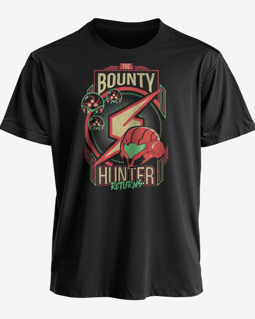 Polera premium Negro de The bounty hunter returns