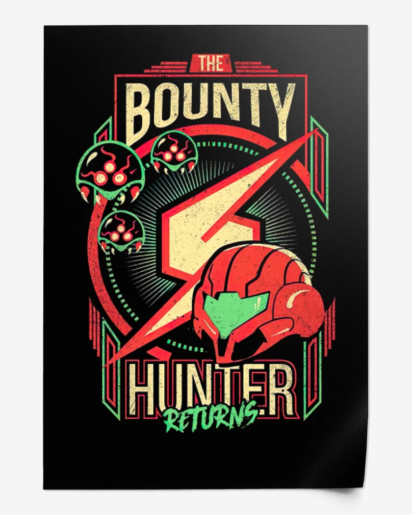 Print The bounty hunter returns