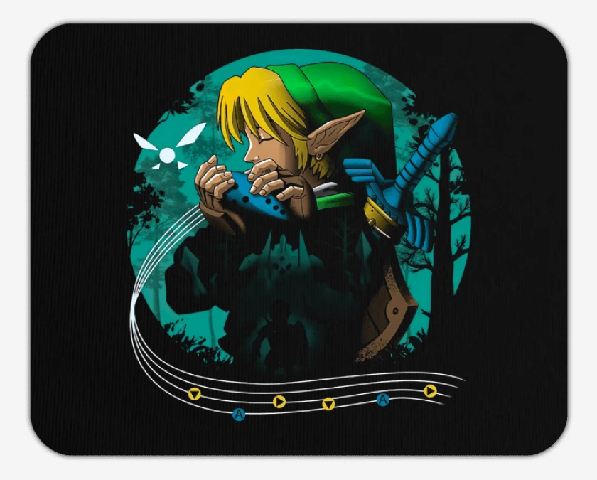 Mousepad Hyrule time