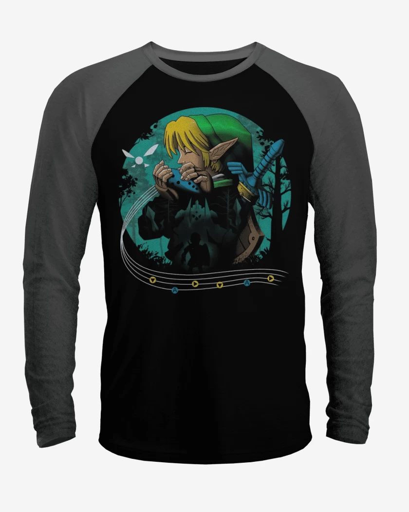 Polera Raglan Hyrule time