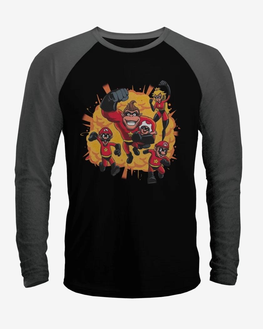 Polera Raglan Increibles Snes