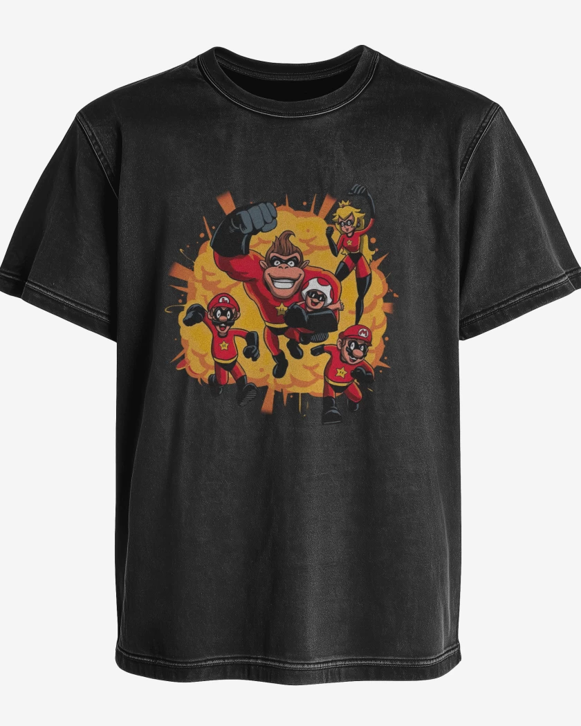 Polera desgastada Increibles Snes