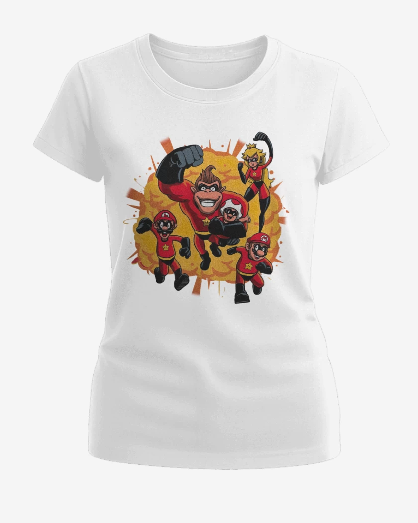 Polera de Mujer Blanco de Increibles Snes