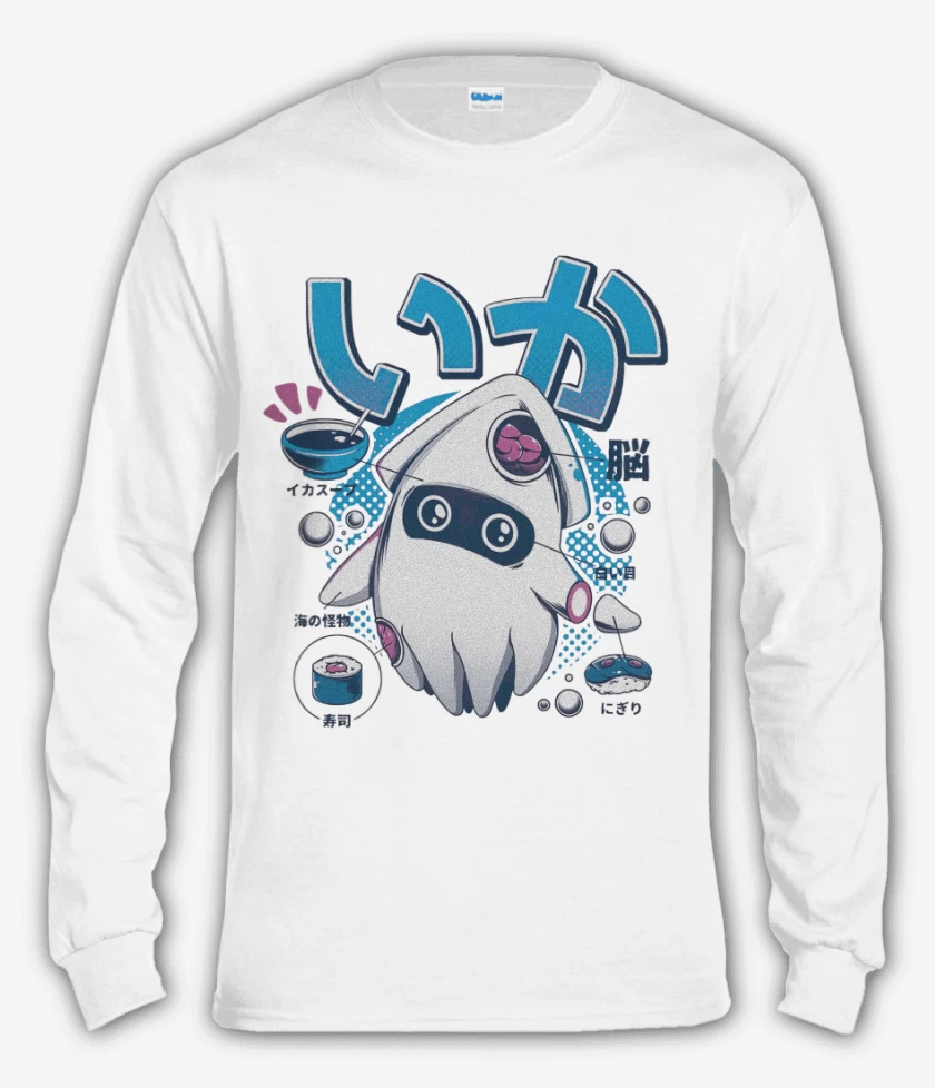 Polera manga larga Blanco de Calamarcito