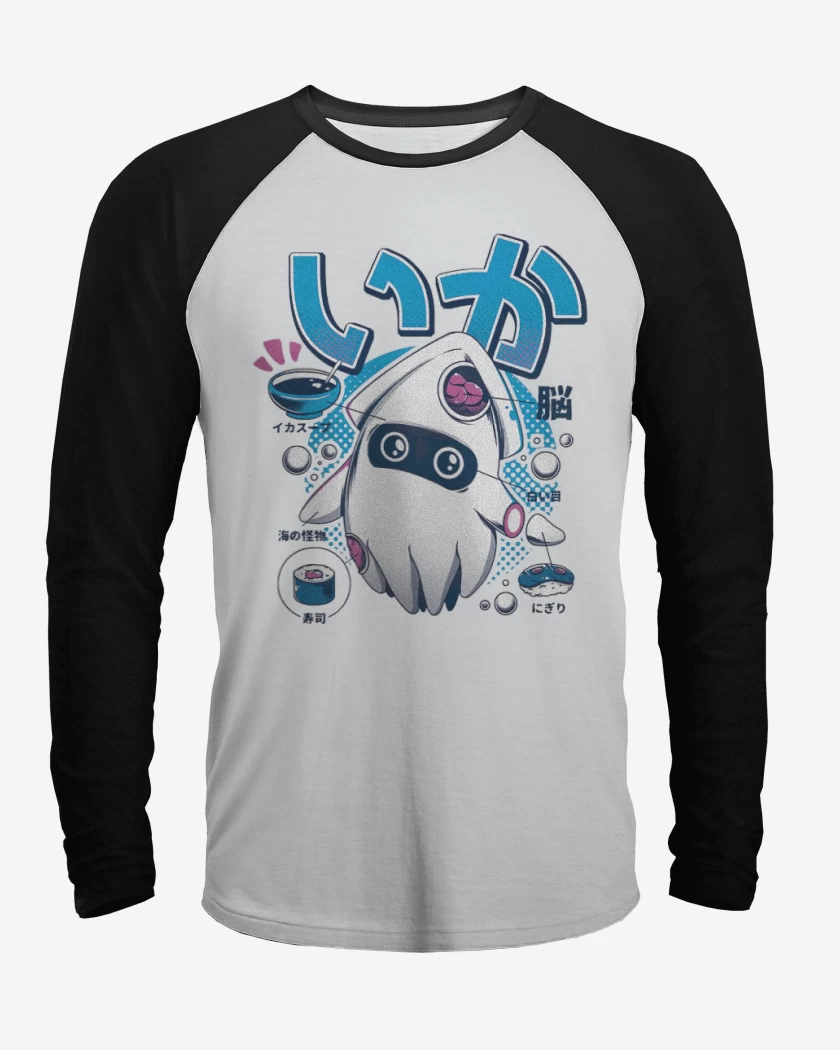 Polera Raglan Calamarcito