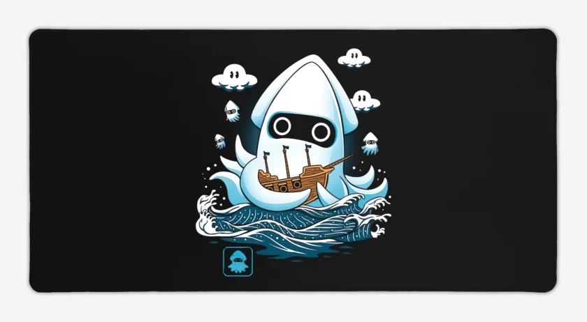 Mouse pad Gamer Calamar