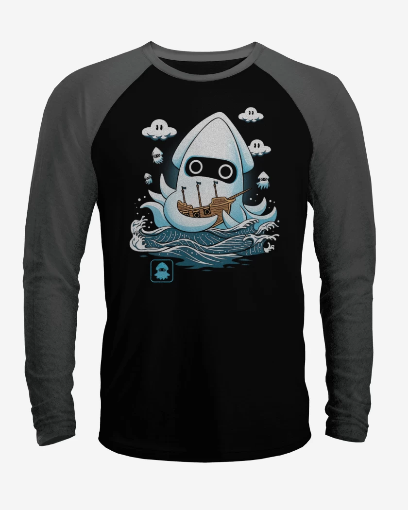 Polera Raglan Calamar