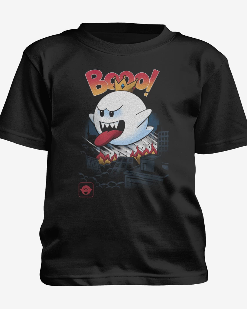 Polera de niño Negro de King boo