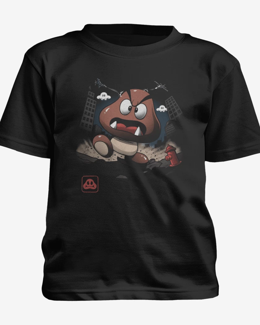 Polera de niño Negro de Goomba 