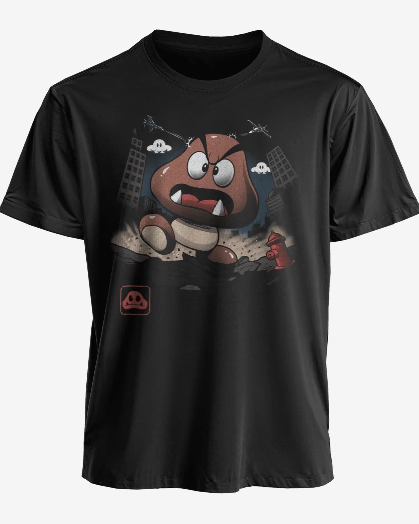 Polera premium Negro de Goomba 