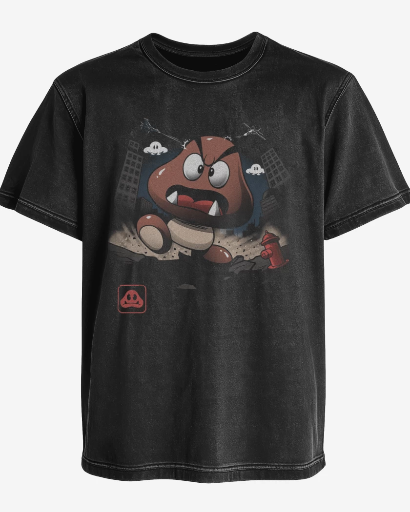 Polera desgastada Goomba 