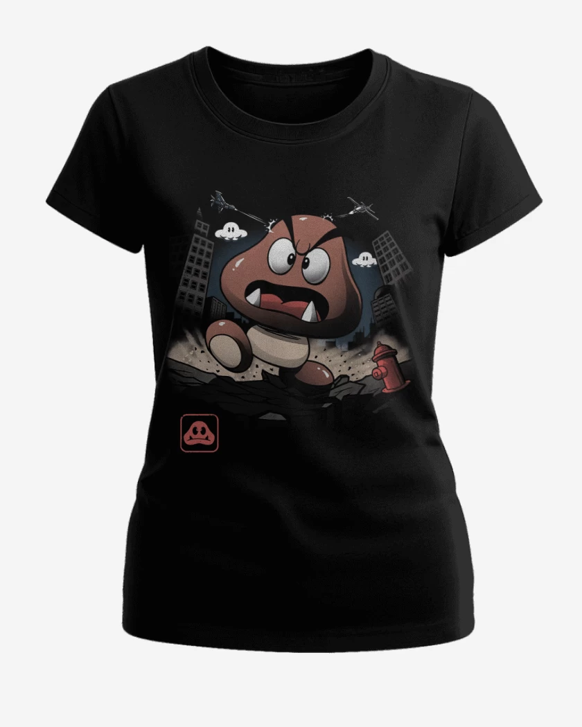 Polera de Mujer Negro de Goomba 