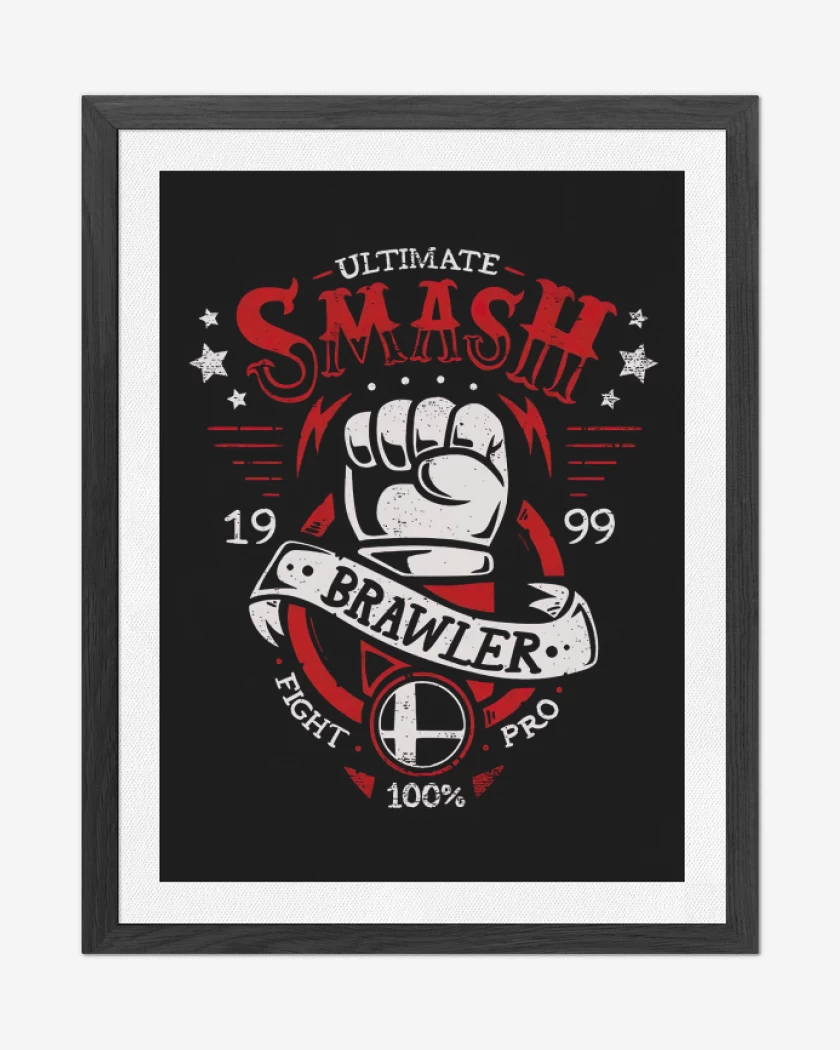 Cuadro decorativo Smash Brawler