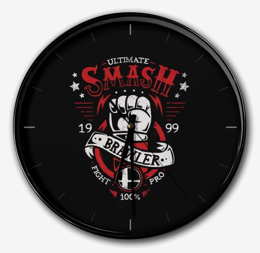 Reloj Negro de Smash Brawler
