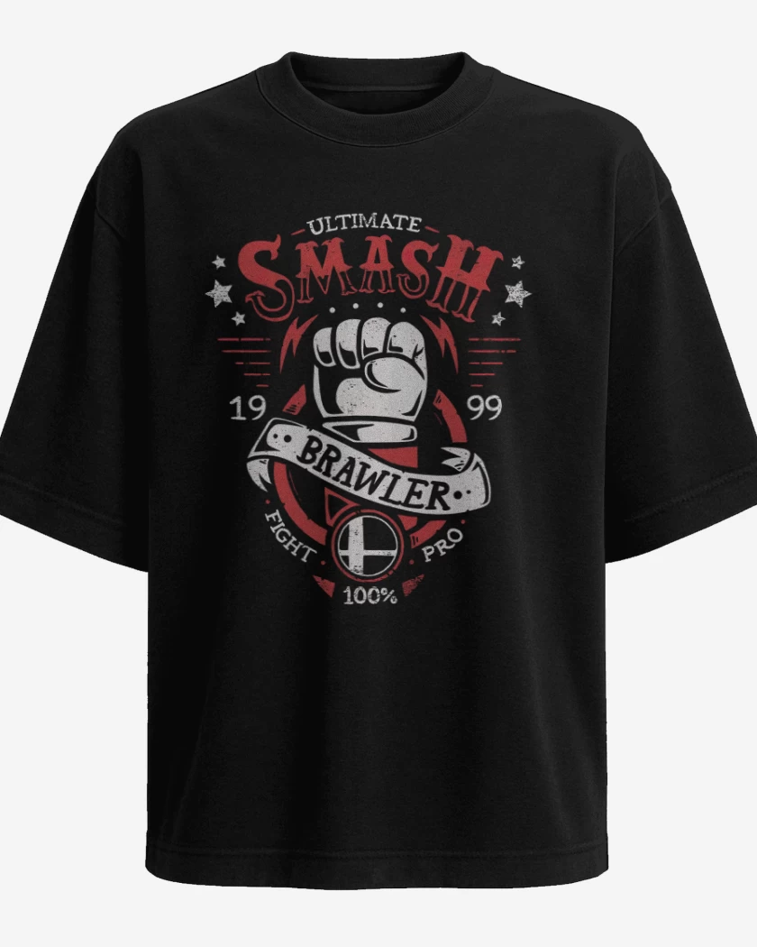 Polera Oversize Smash Brawler