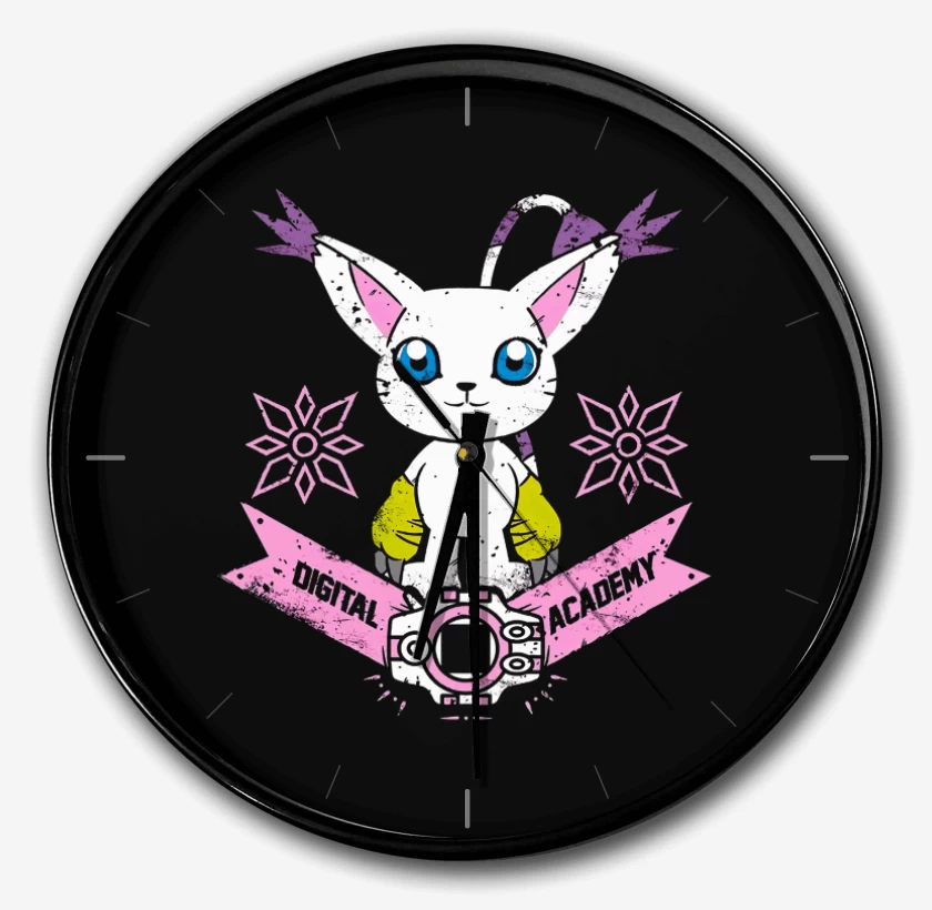 Reloj Negro de Gatomon