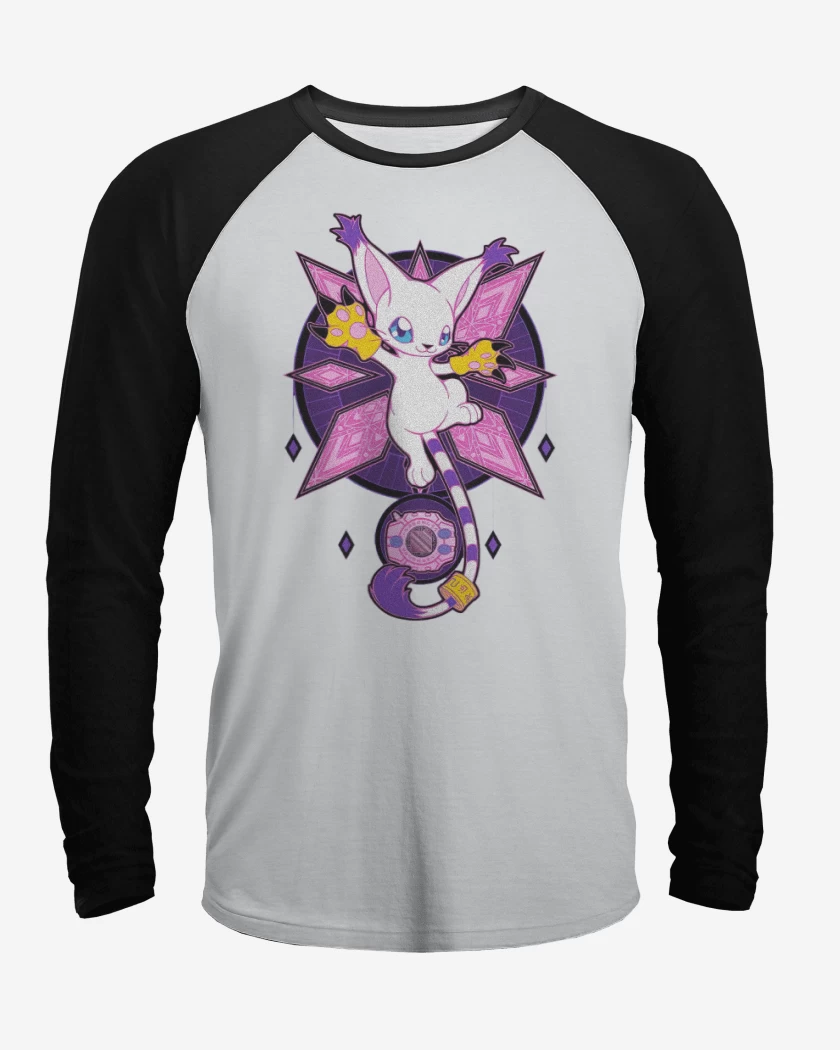 Polera Raglan Gatomon 2