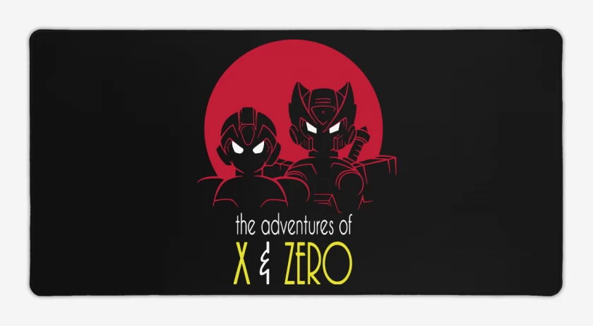 Mouse pad Gamer Adventures of X & Zero