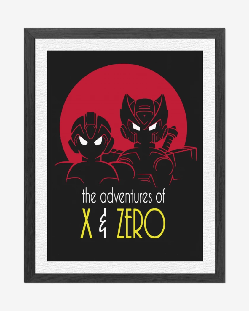 Cuadro decorativo Adventures of X & Zero