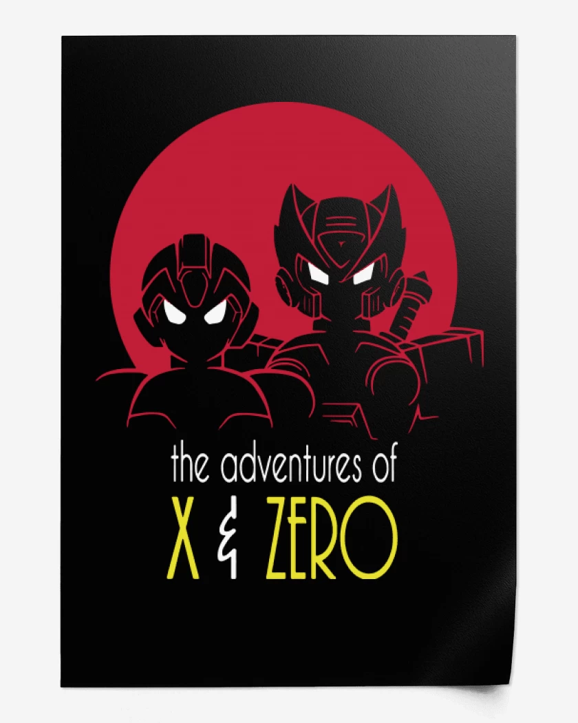 Print Adventures of X & Zero